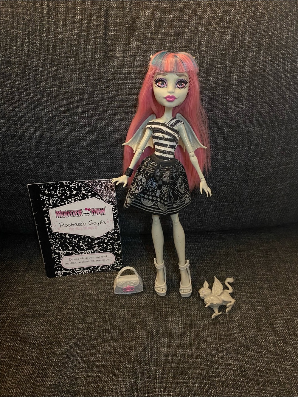 Original 2012 Monster High Rochelle Goyle